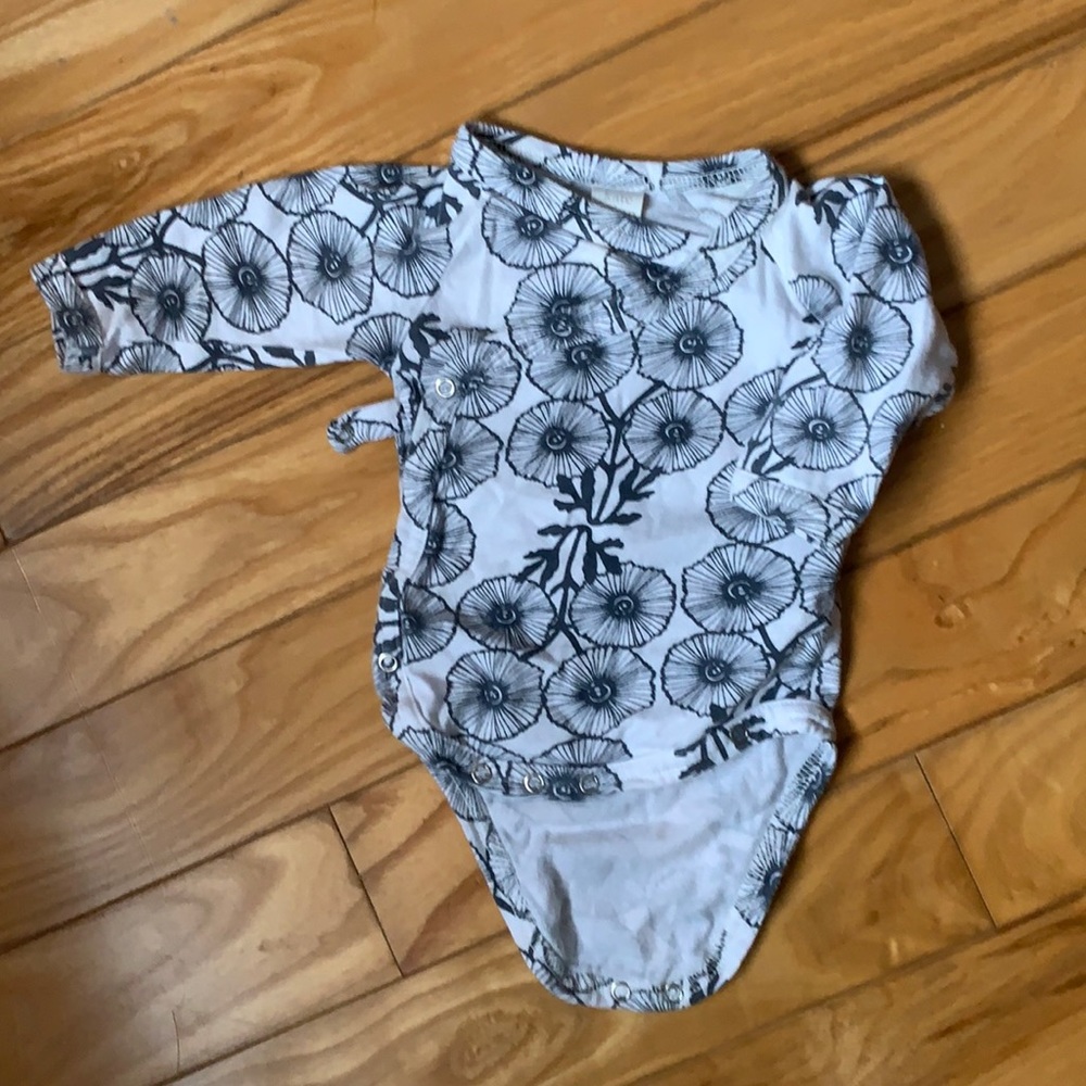 Kate Quinn floral onesie